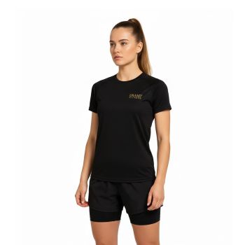Grand Fitness T-shirt med guldtryck, Dam